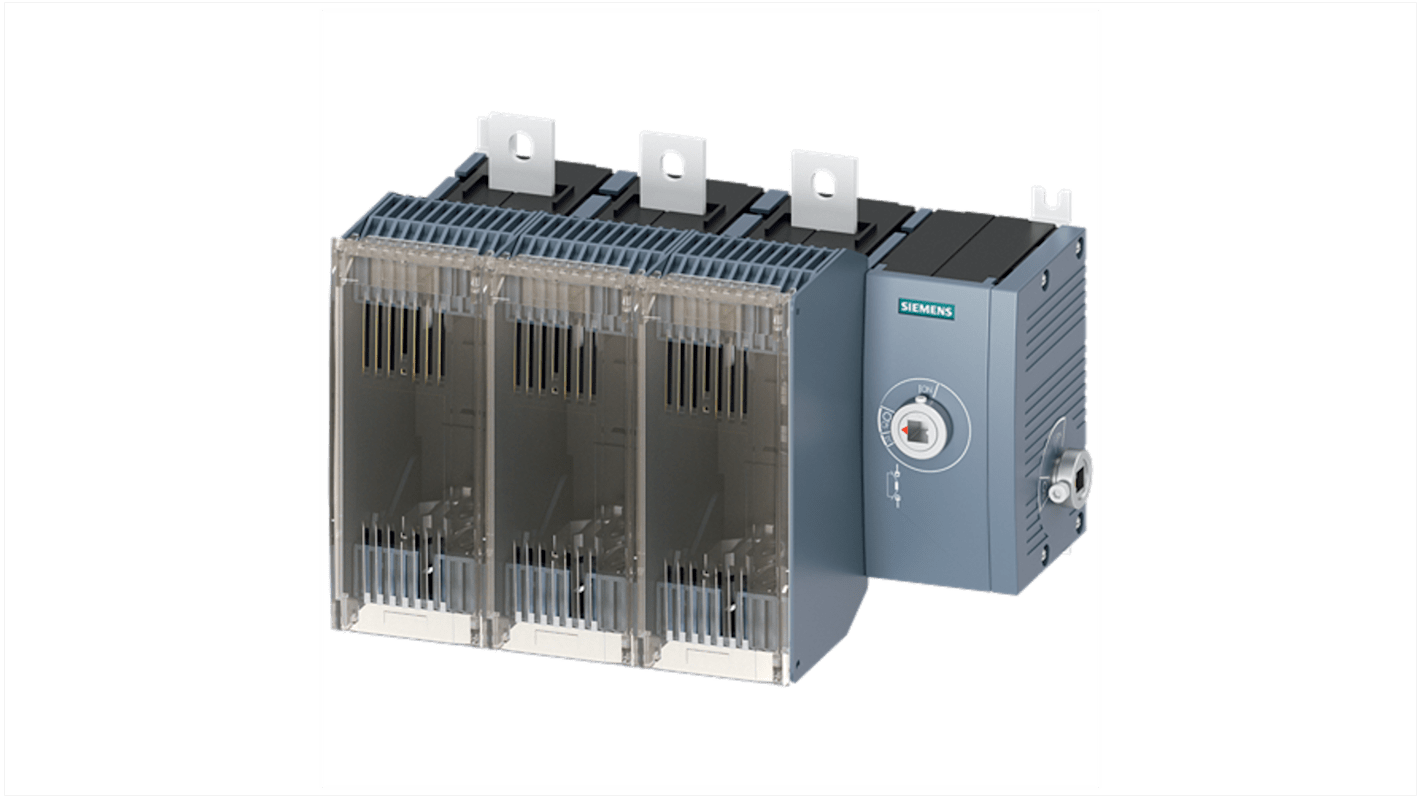 Siemens Fuse Switch Disconnector, 3 Pole, 400A Max Current