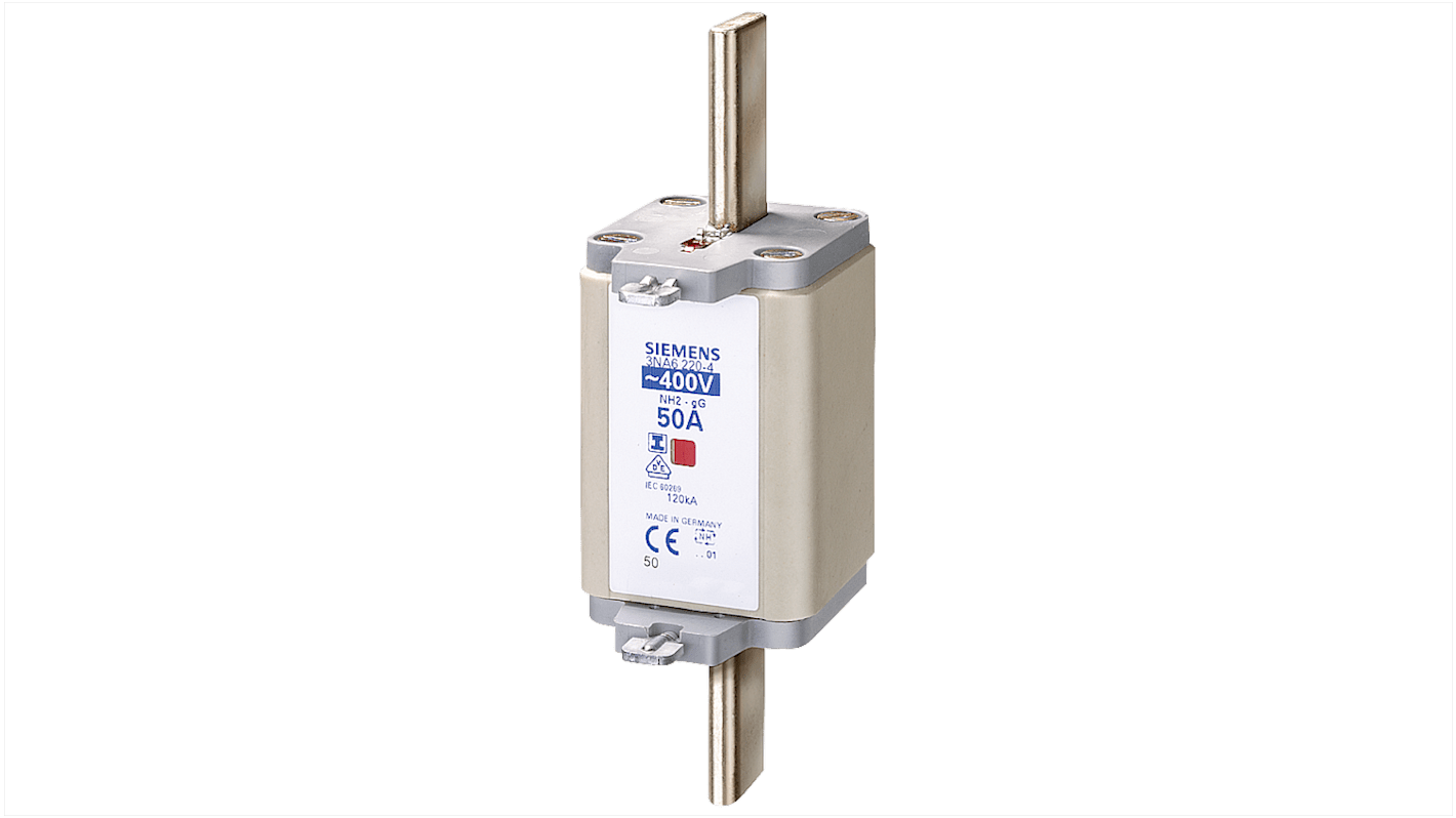 Siemens 224A Tag Fuse, NH2, 400V ac