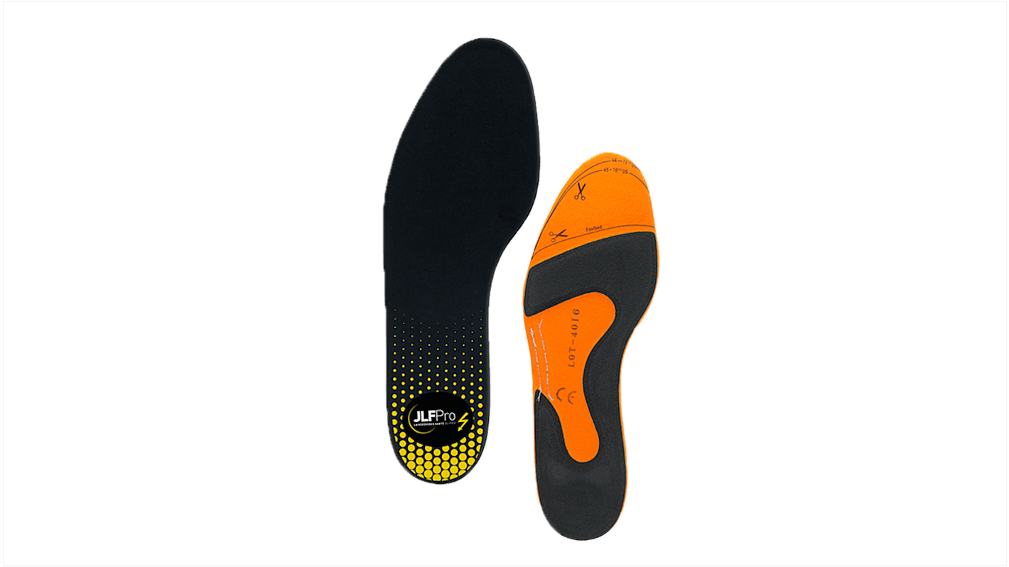 JLF Pro Black, Orange Insole