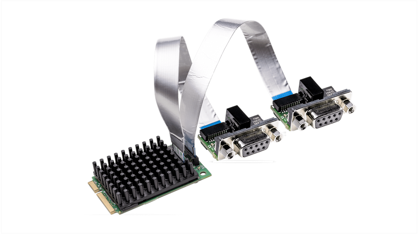 Carte série Hilscher, vers 2 ports PCIe, Sub-D, 9 points