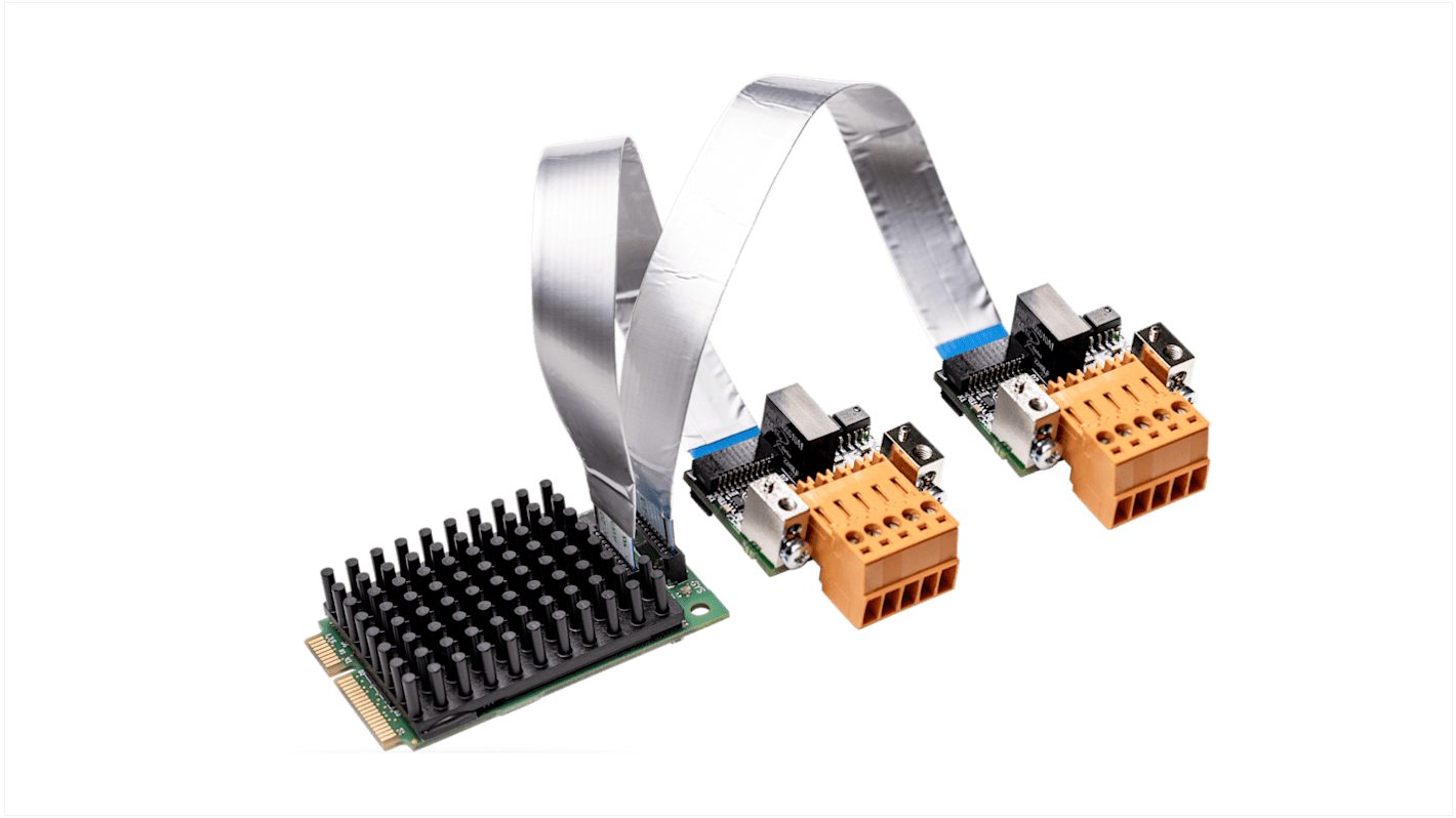 Carte série Hilscher, vers 2 ports PCIe, COMBICON à 5 broches