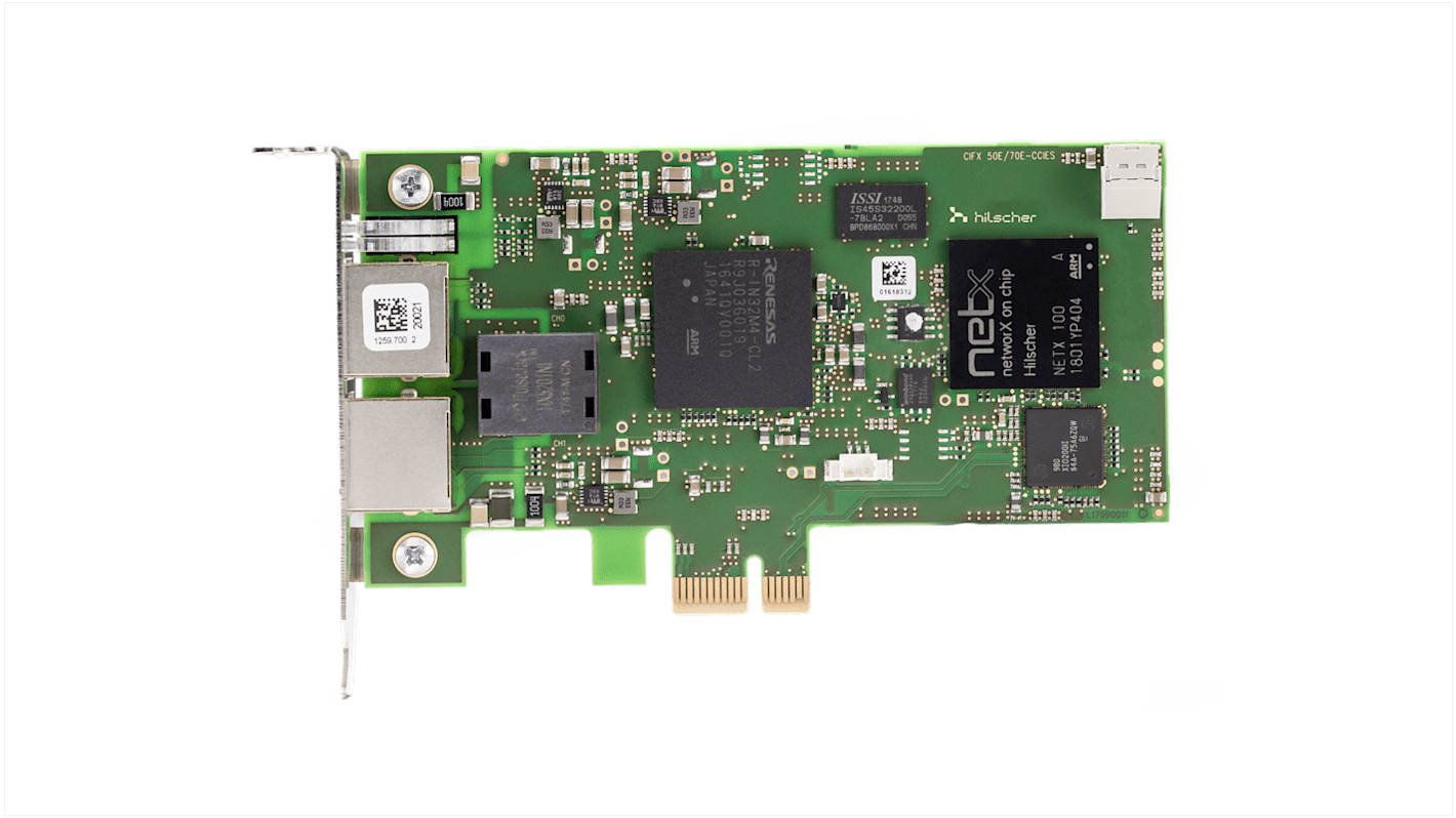 Karta sieciowa, CIFX 70E-CCIES Niskoprofilowy interfejs PCI Express 1000Mbit/s, Hilscher