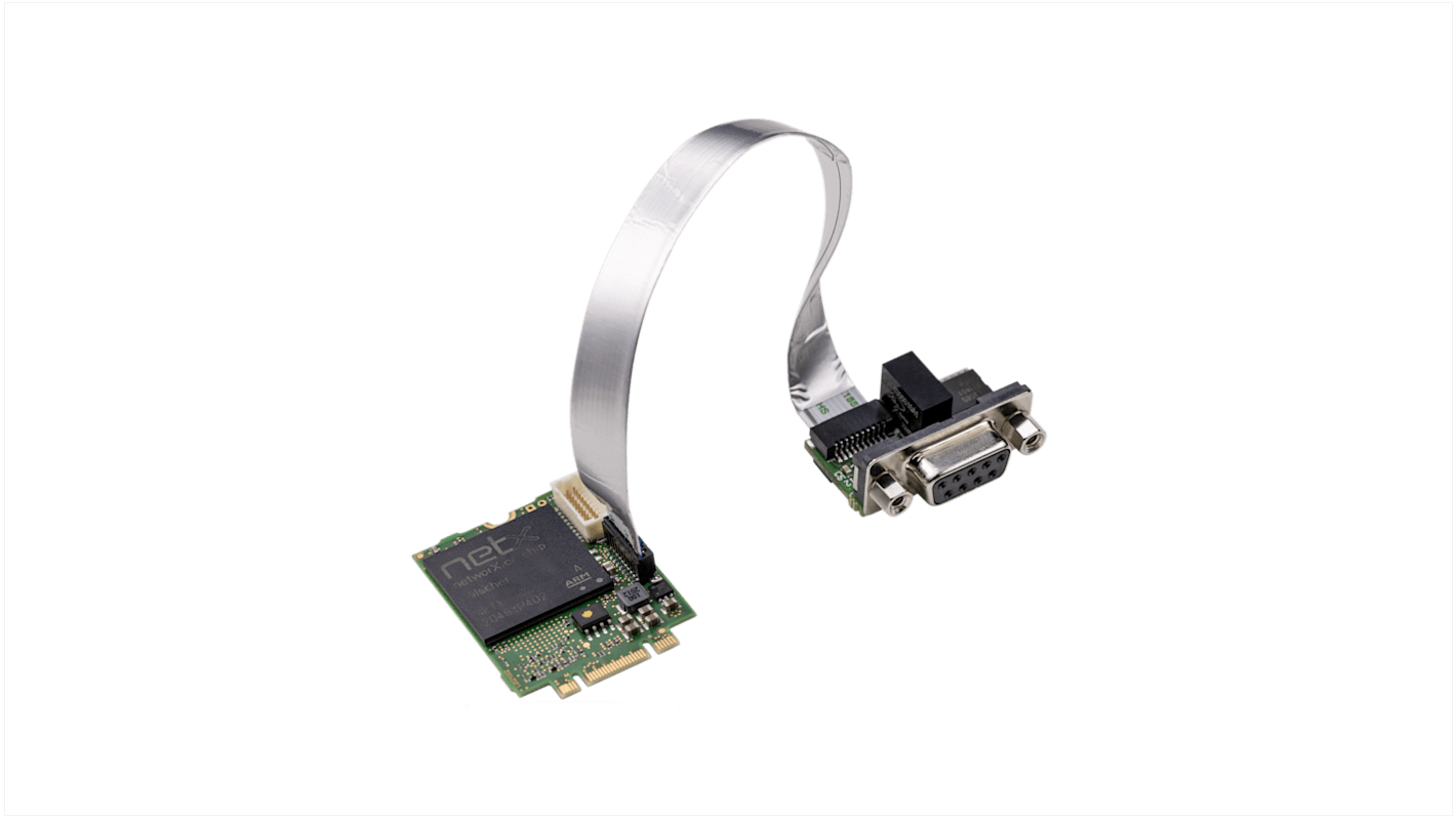Hilscher 1 PCI Express M.2 D-sub, 9 Pin Serial Card