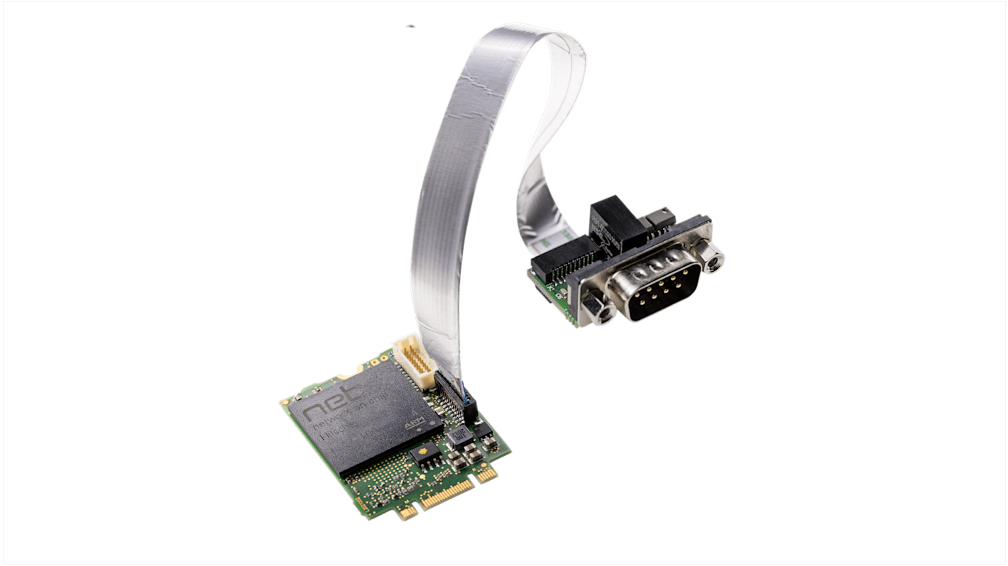 Hilscher 1 PCI Express M.2 D-sub, 9 Pin Serial Card