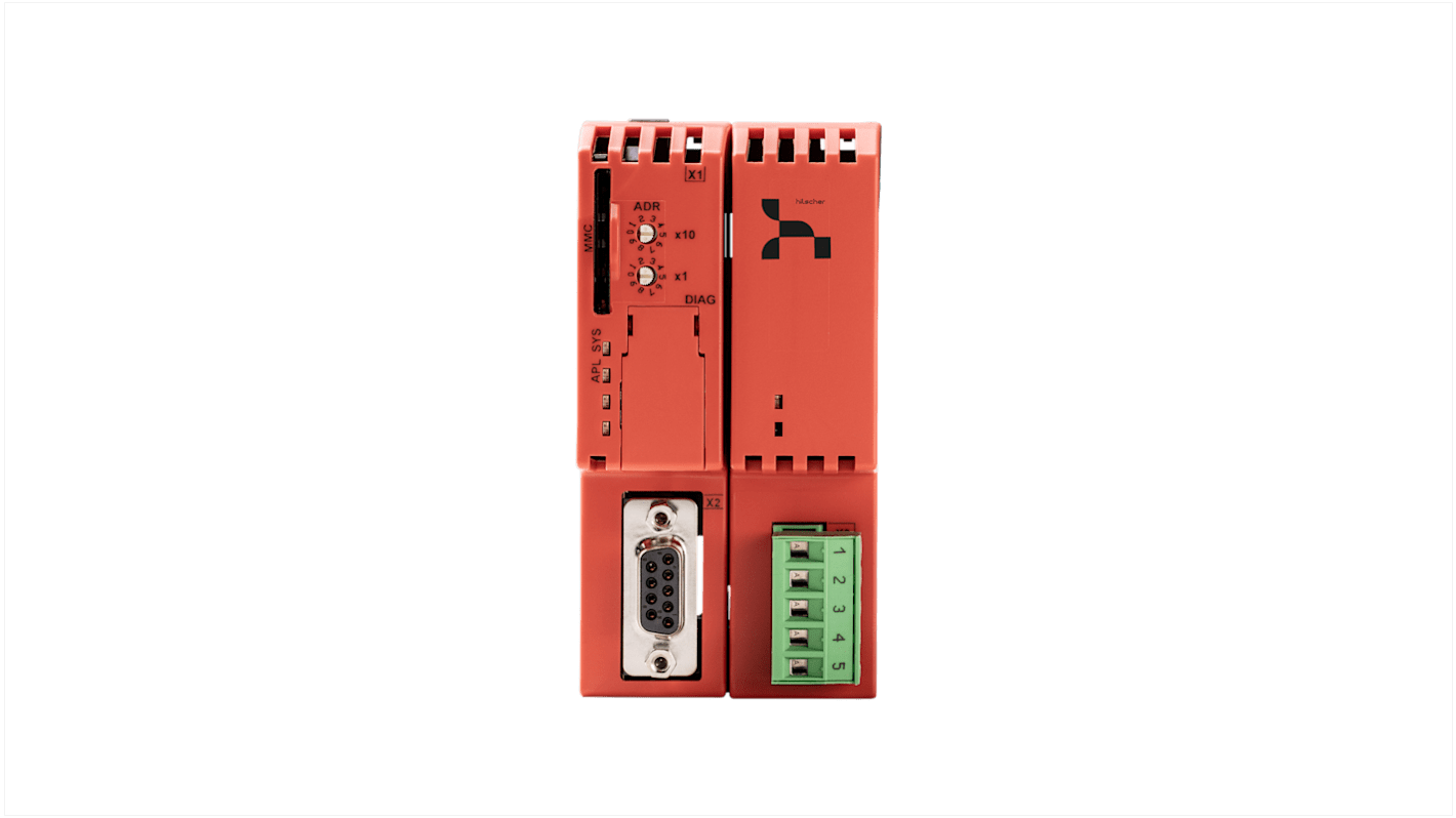Hilscher netTAP NT 100 Series Gateway Server, PROFIBUS DP Slave, DeviceNet Slave, 24 V DC