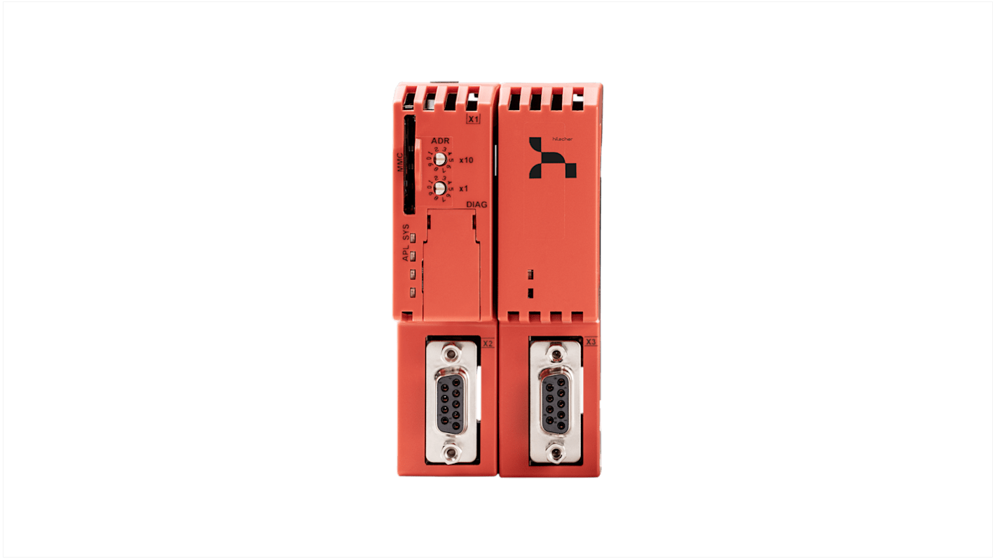 Hilscher netTAP NT 100 Series Gateway Server, PROFIBUS DP Slave, PROFIBUS DP Slave, 24 V DC