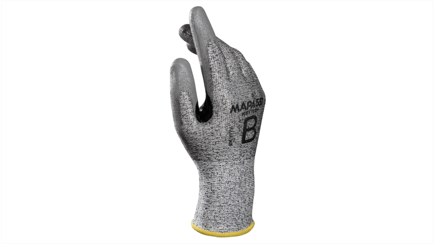 Mapa KRYTECH 557 Grey Polyurethane Abrasion Resistant, Cut Resistant Work Gloves, Size 11