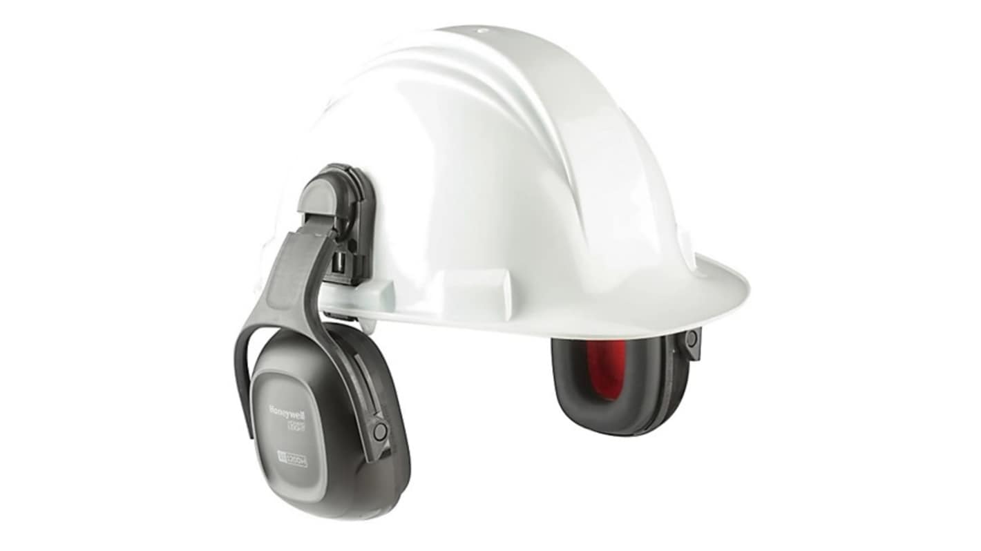 Honeywell Safety 10352 Ear Defender with Helmet Attachment, 31dB, Black, White