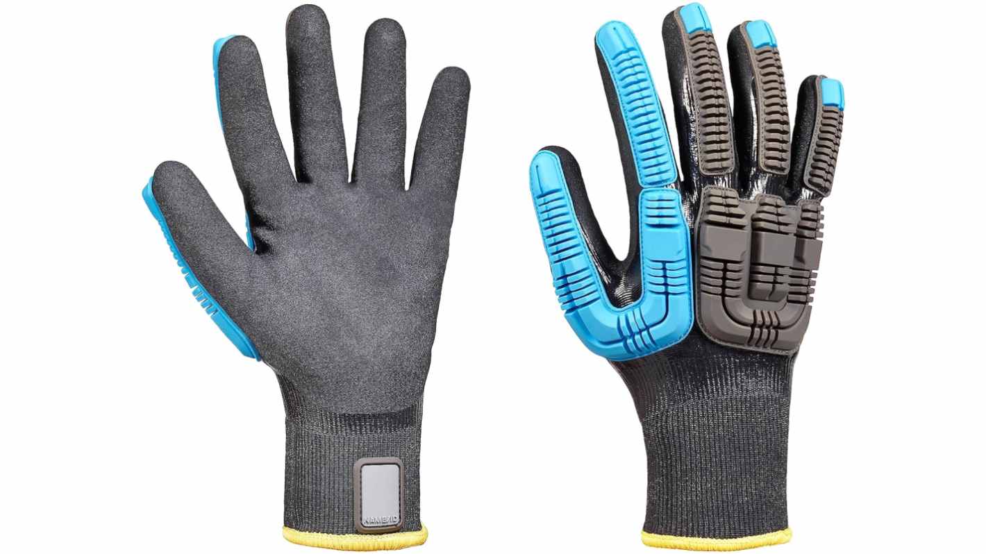 Honeywell Safety Rig Dog Black Glass Fibre, HPPE, Polyester, Steel Fibre Abrasion Resistant, Cut Resistant, Puncture