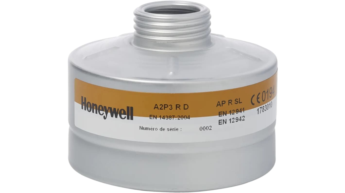 Honeywell Safety 滤毒盒, 过滤气体、蒸气, 用于工业, 17830系列