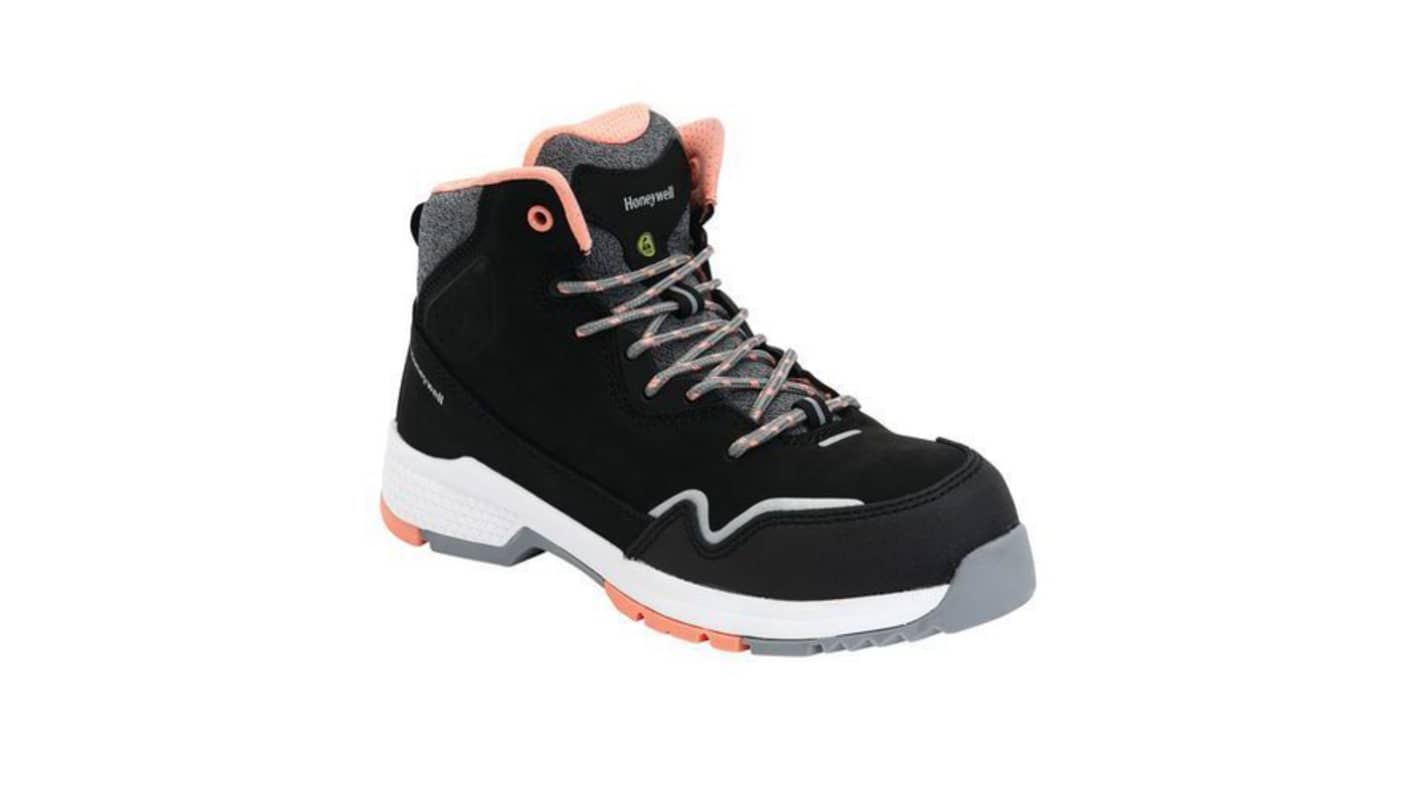 Honeywell Safety COCOON EVO SHELL MID Unisex Black, White Non Metallic Toe Capped Safety Shoes, UK 8.5, EU 41