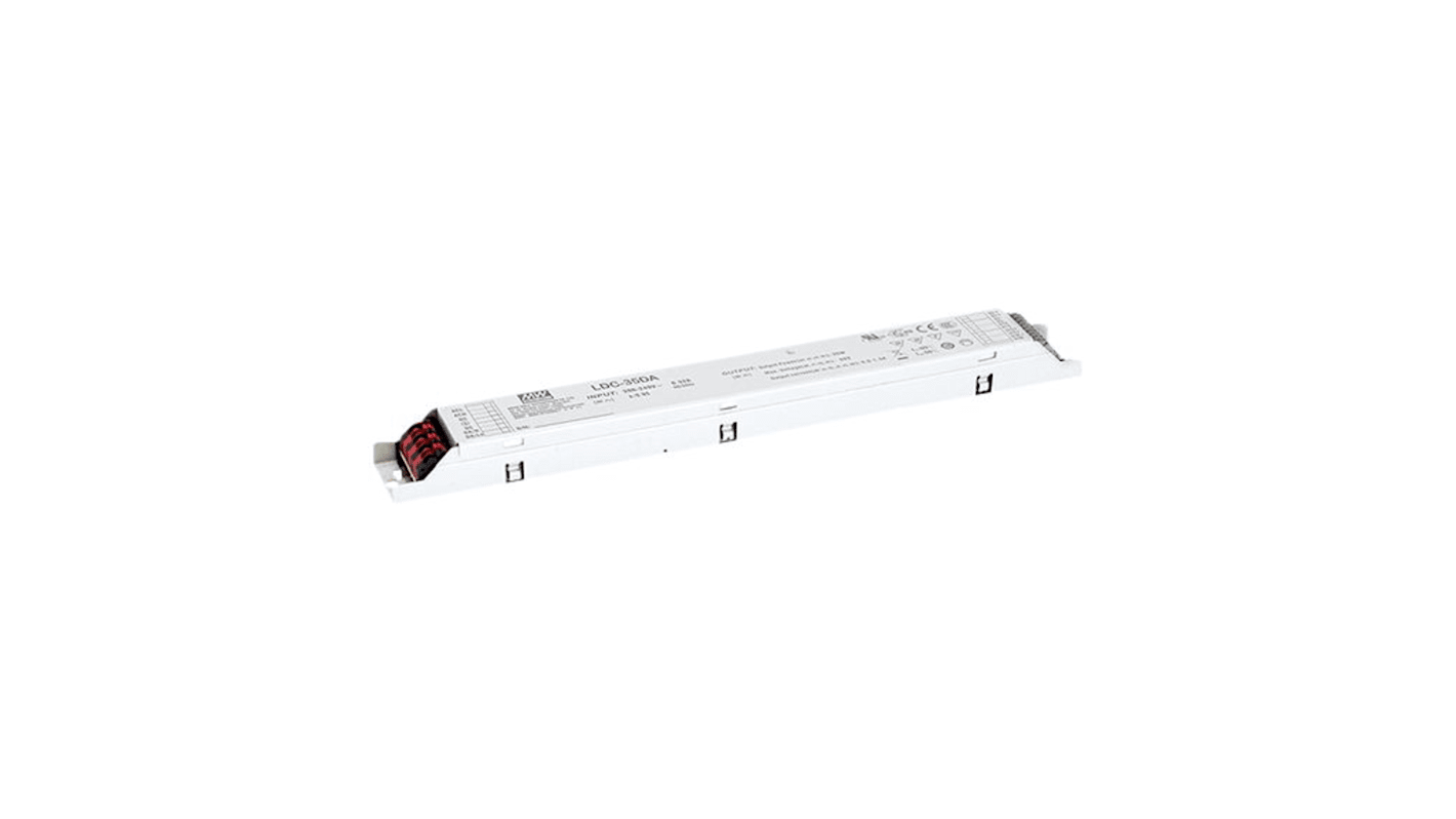 MEAN WELL LED Driver, 27 → 56V Output, 35W Output, 625 → 1000mA Output, Constant Power Dimmable