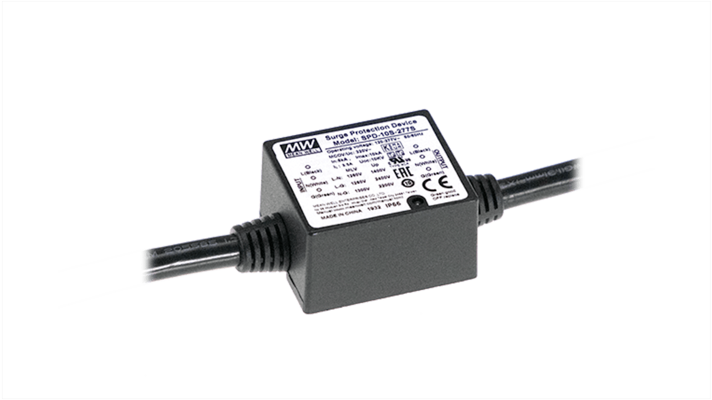 Protezione da sovracorrente SPD-10-320S, max 10kA, 320V (Volts), Montaggio a pannello SPD