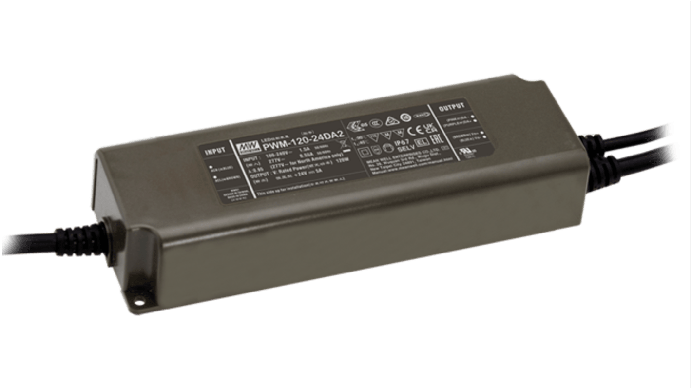 Sterownik LED napięcie wyjciowe: 12V 10A napięcie wejściowe: 90 → 305 V ac stabilizowany napięciowo 120W MEAN