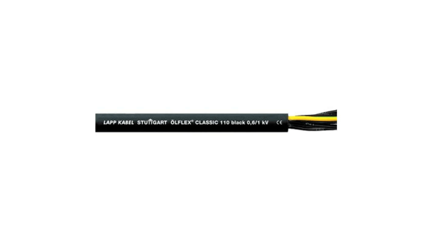 Lapp ÖLFLEX CLASSIC 110 YY Steuerkabel, 5-adrig x 1,5 mm Schwarz / 18 A, 50m, 16 AWG