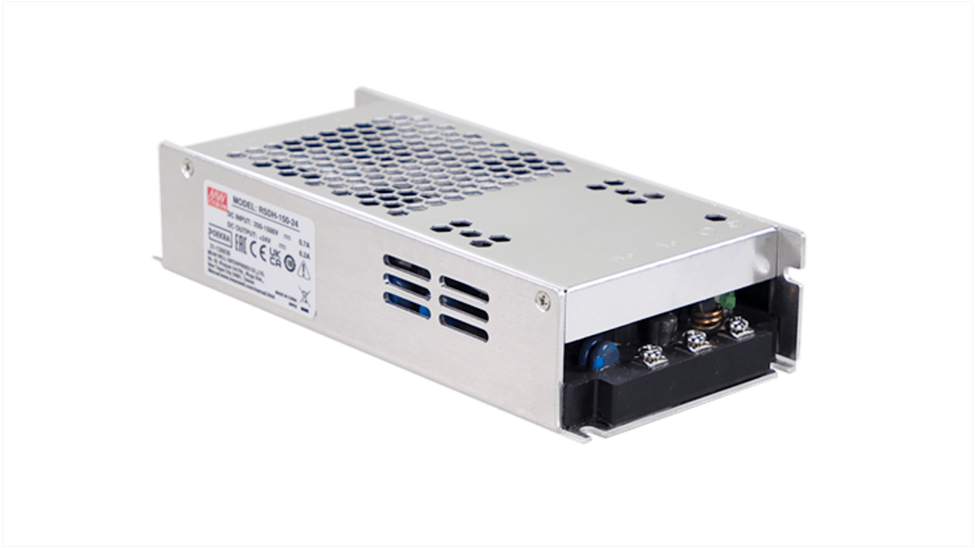MEAN WELL RSDH DC/DC-Wandler 300W, 24V dc OUT / 12.5A Gehäusemontage