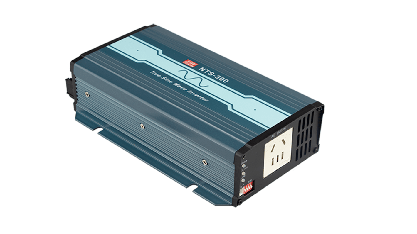 MEAN WELL True Sine Wave 450W Power Inverter, 10 → 16.5V Input, 200 → 240V Output