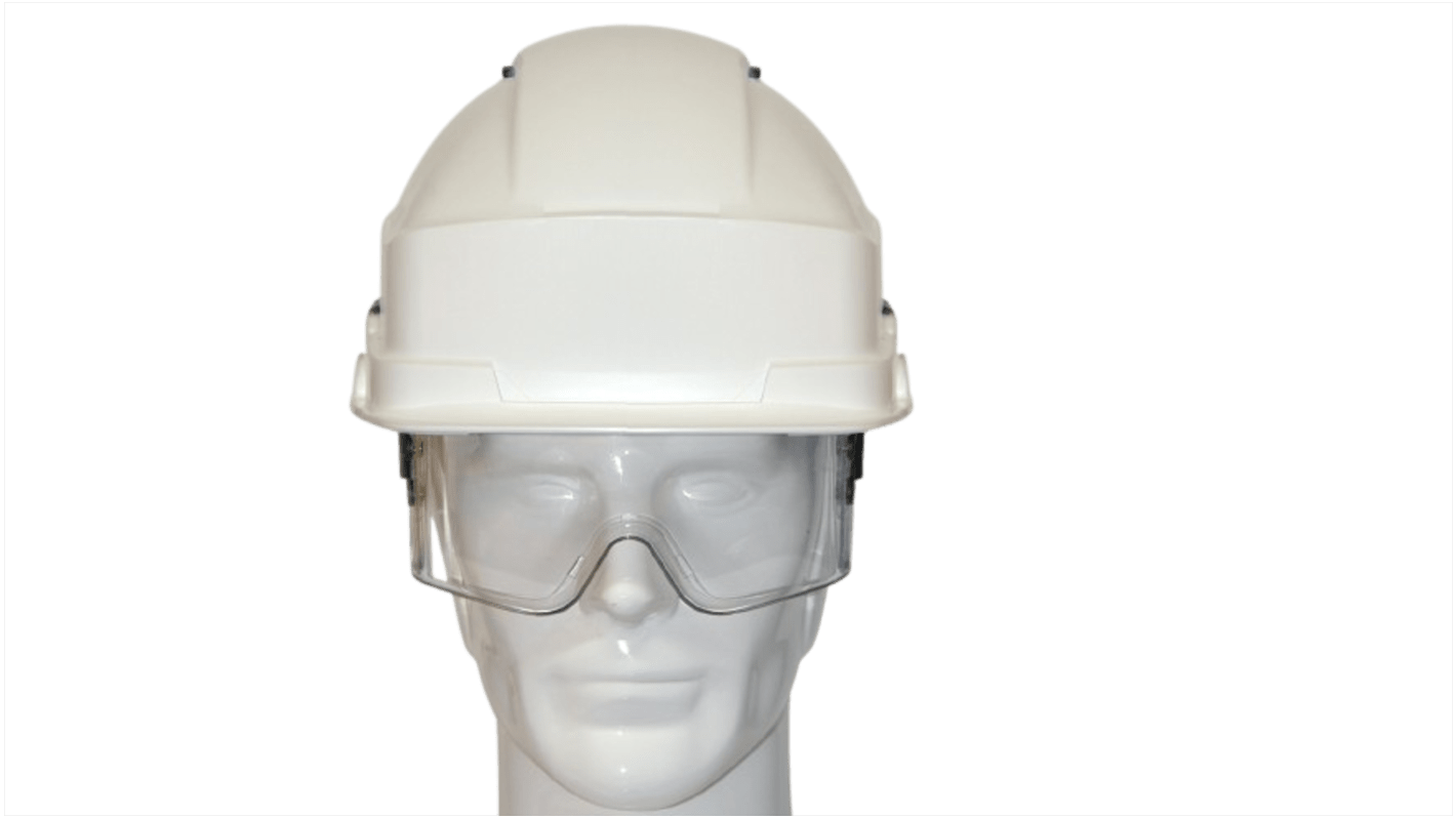 AUBOUEIX IRIS 2 White Helmet & Hard Hat, Adjustable, Ventilated