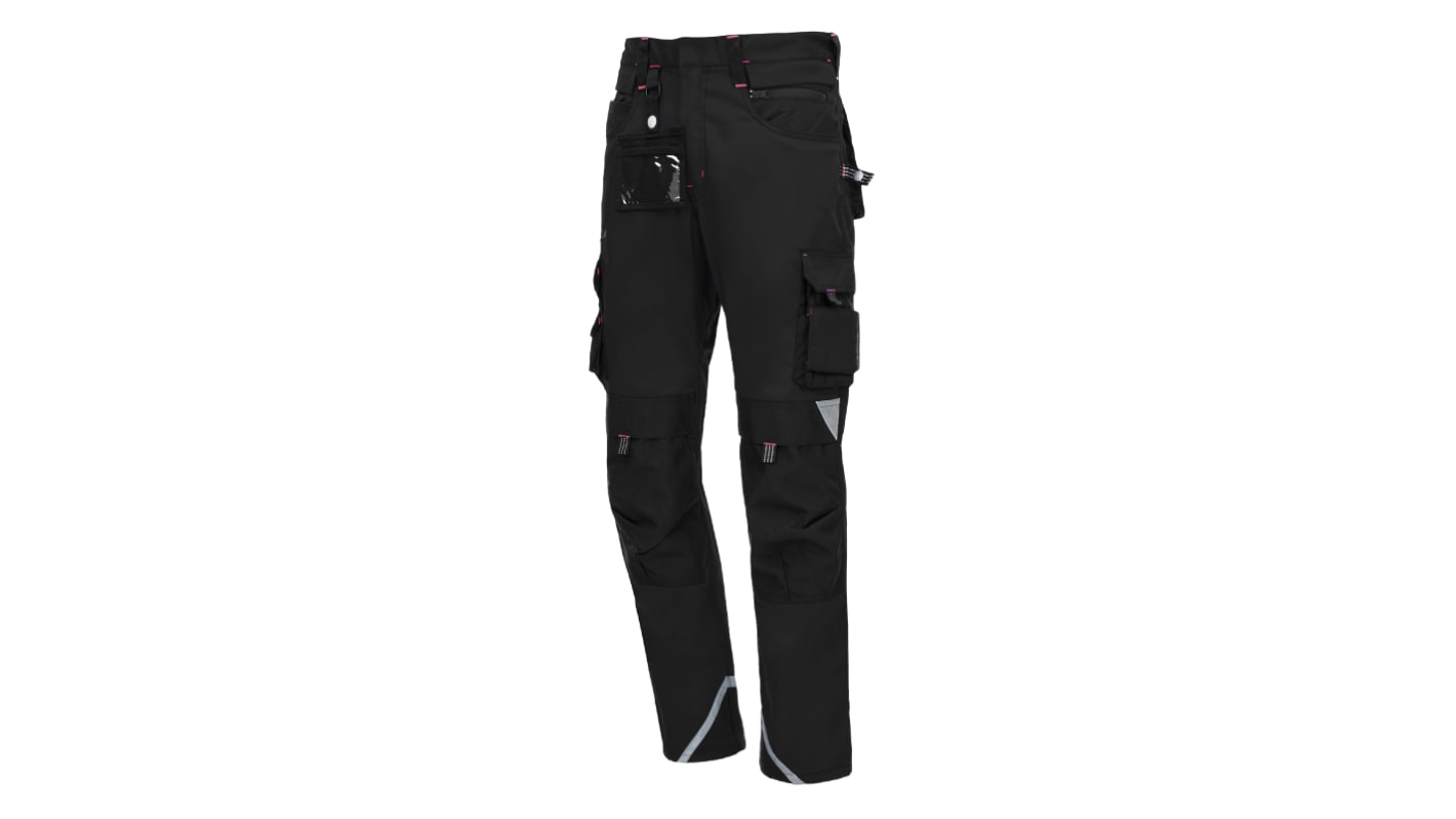 Pantaloni 7710 Nero Poliestere Traspirante 42poll 107cm