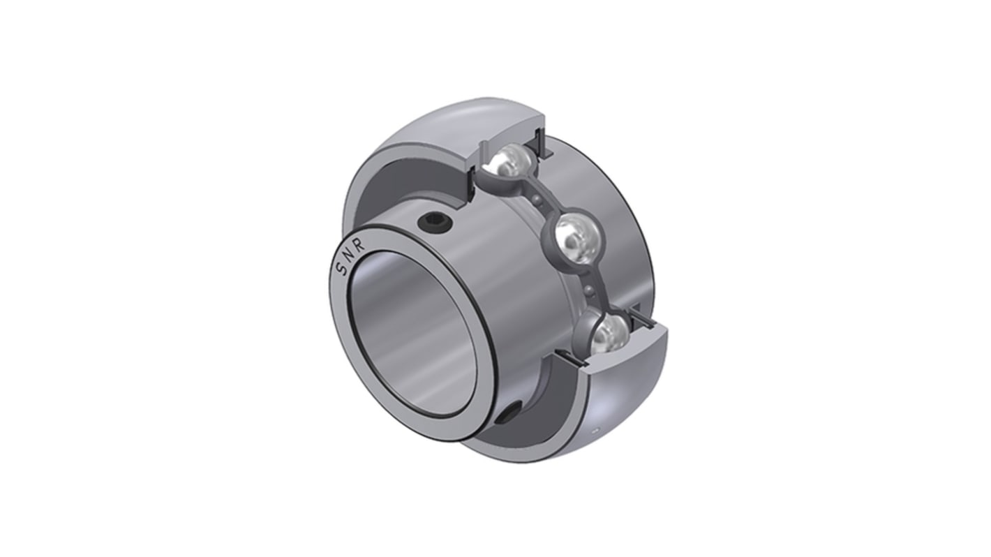 Palier à roulement SNR, diam int 40mm en Acier
