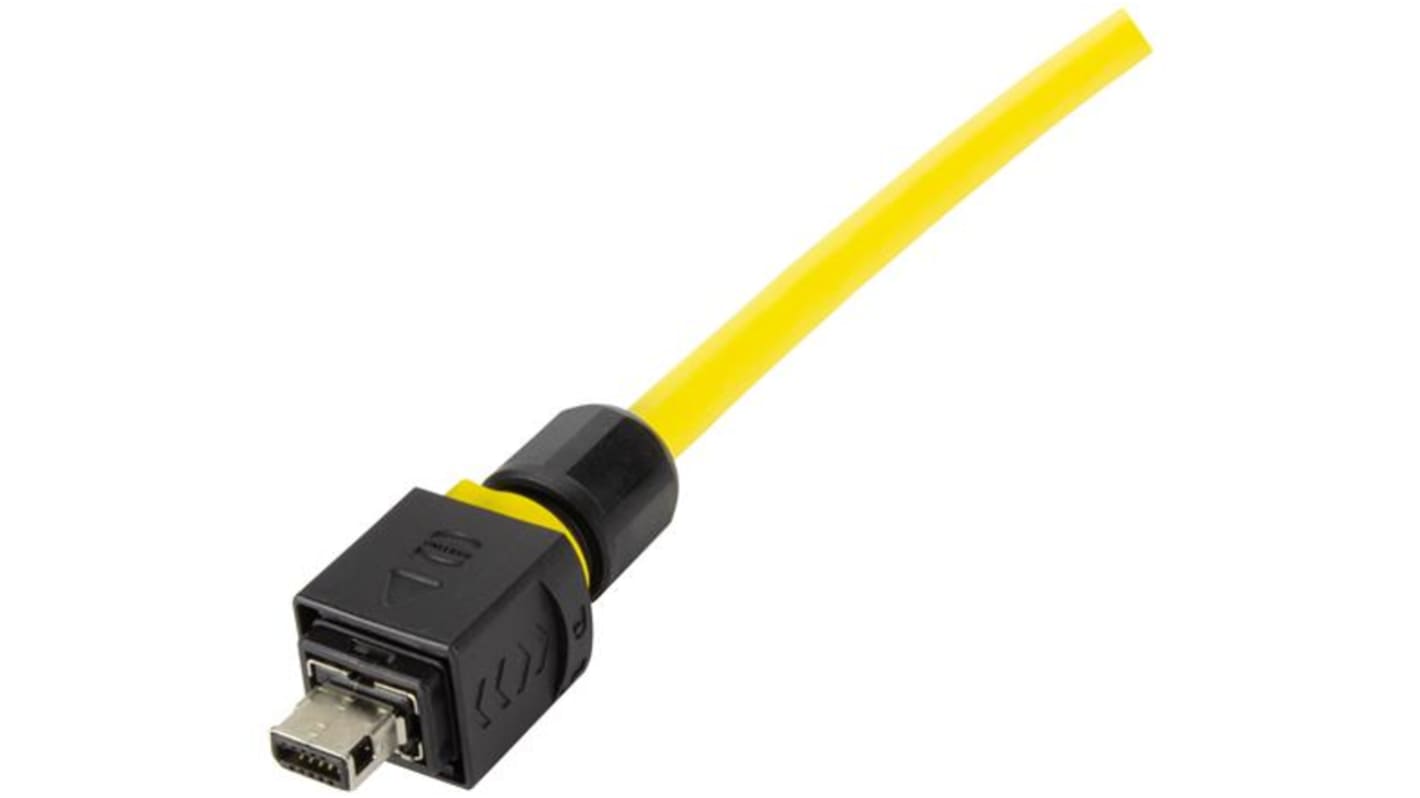 HARTING HARTING Mini PushPull Series Male Connector, Cat6a