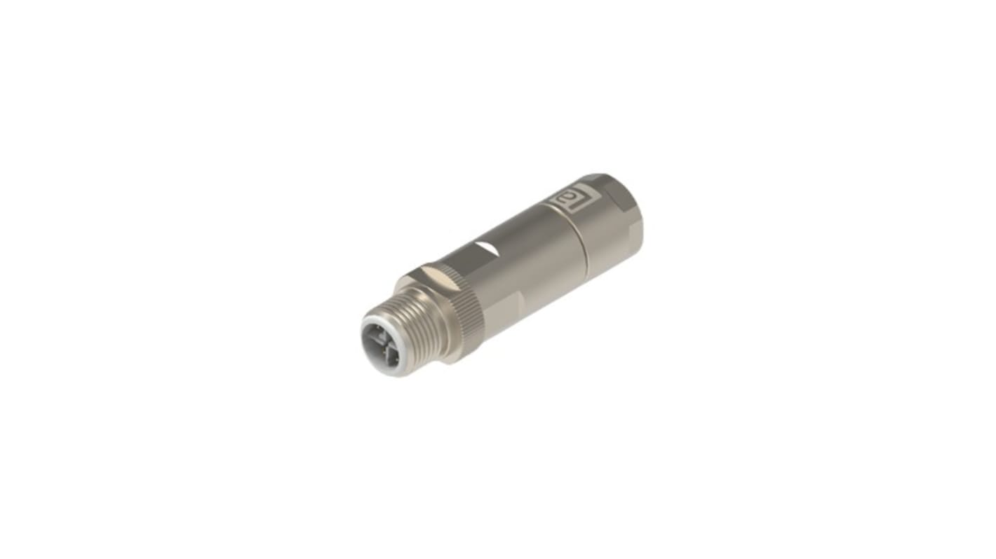 Conector Ethernet Cat6a Lumberg Automation serie M12 Crimp Rail, apantallado