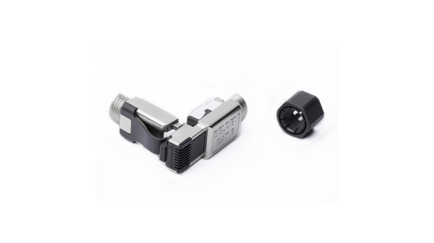 Lumberg Automation RJ45六类水晶头, 双口, IP20
