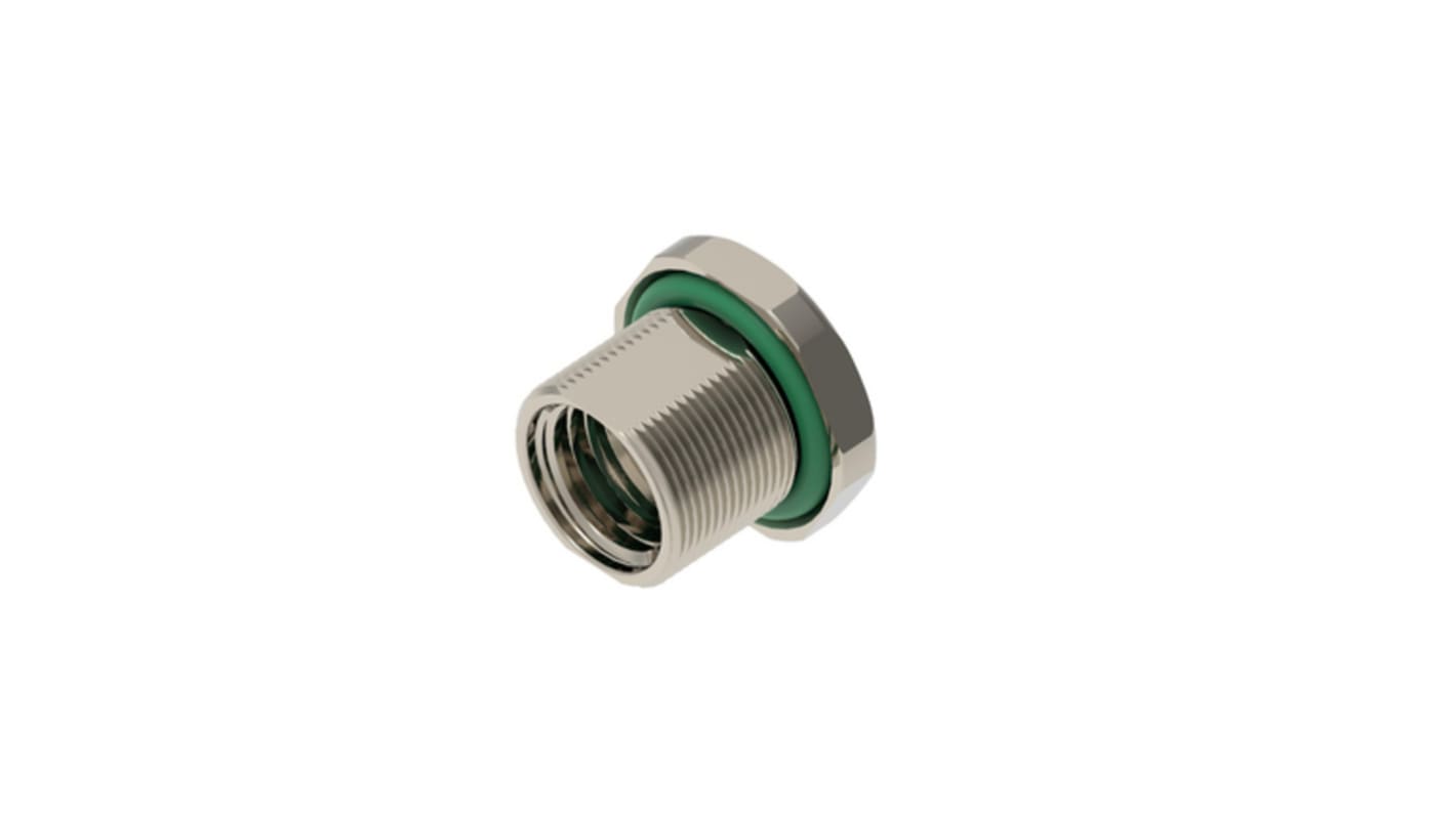 Lumberg Automation Silver Mounting Screw, Shell Size 8.65 x 10.7mm for use with SPE Receptacles