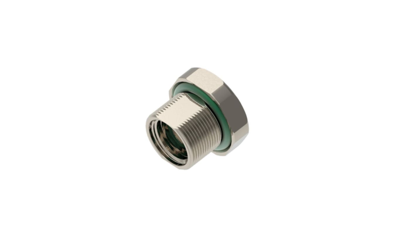 Lumberg Automation Silver Mounting Screw, Shell Size 8.65 x 10.7mm for use with SPE Receptacles