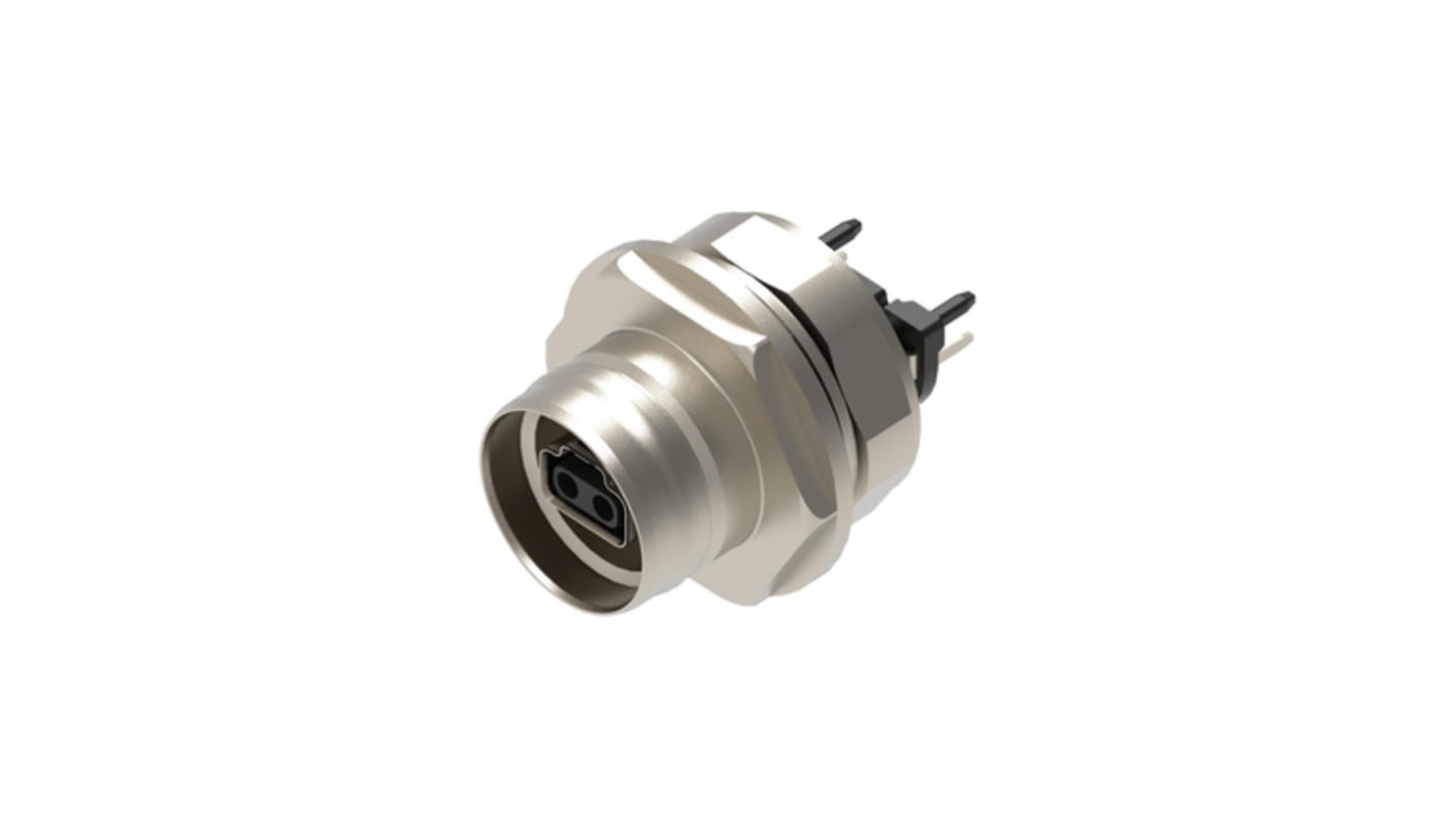 Lumberg Automation Silver Mounting Screw, Shell Size 14.2 x 15.75mm for use with SPE Receptacles