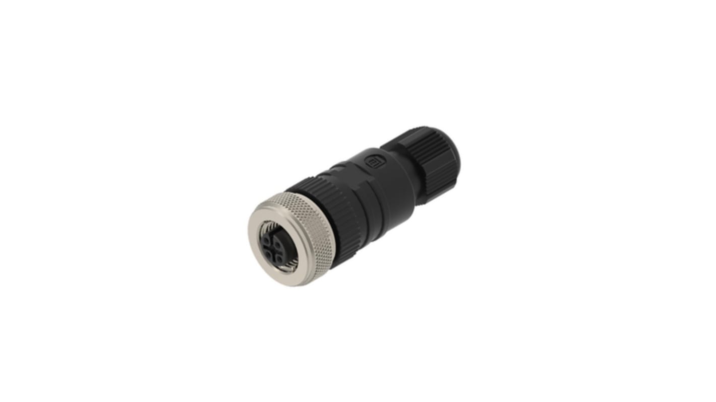 Connettori circolari industriali Lumberg Automation, femmina, serie RKC, M12, 5 poli, Cavo