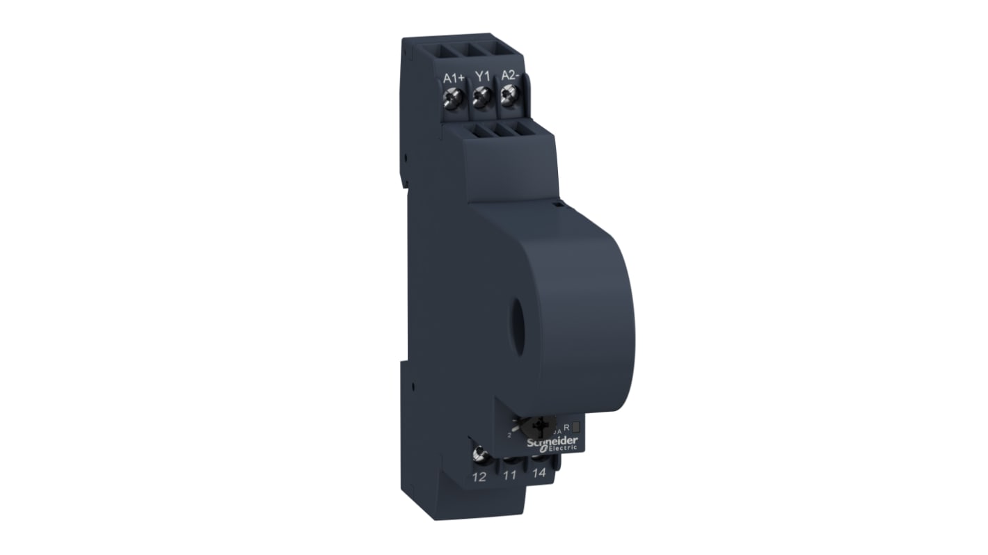 Schneider Electric Current Monitoring Relay, 3 Phase, SPDT, DIN Rail