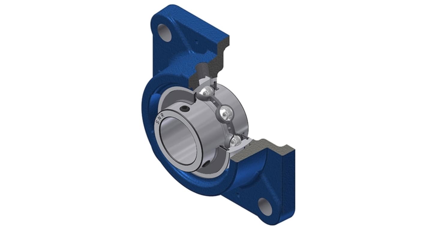 4 Hole Flange Bearing Unit, UCFE207, 35mm ID