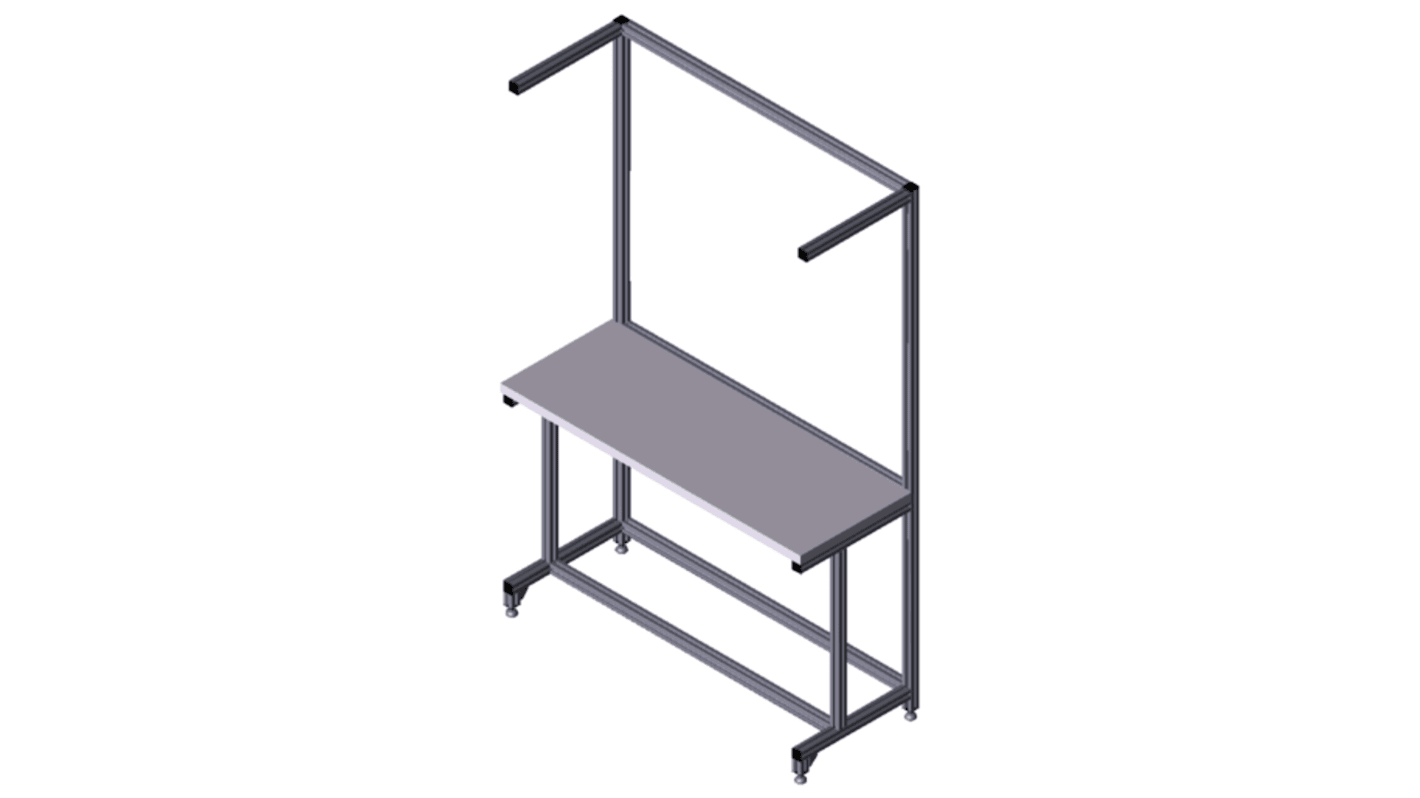 Bosch Rexroth 3842567634 Aluminium Workbench, 1000 → 2300mm x 600mm x 1500mm
