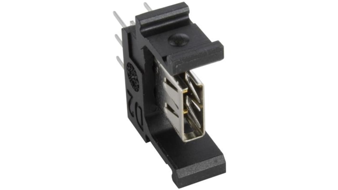 HARTING 2p单排IDC连接器 直向, THT安装, har-modular系列