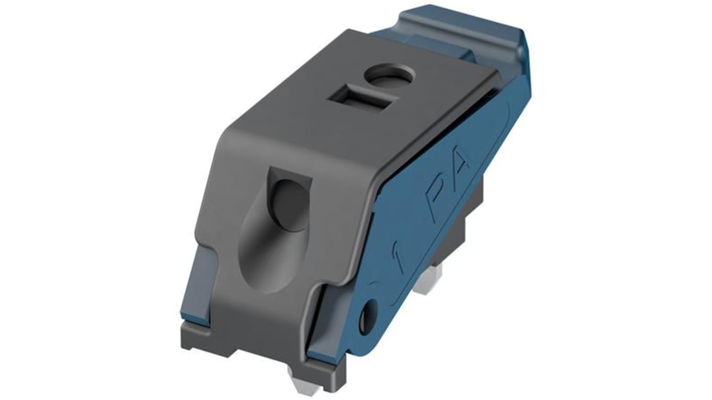 HARTING har-flexicon Series PCB Terminal Block, 1-Contact, Through Hole Mount, 1-Row, Push In Spring Termination