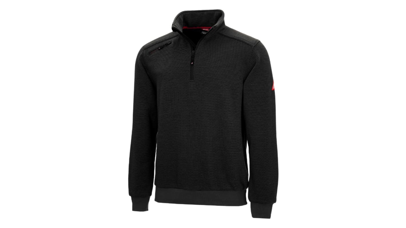 NITRAS SAFETY 7035 Black Polyester Men V-neck Jumper XXXL