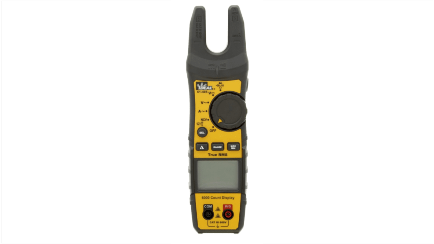 Ideal Industries 61-405 Zangenmessgerät 1000V ac / 200A ac, 1000V dc