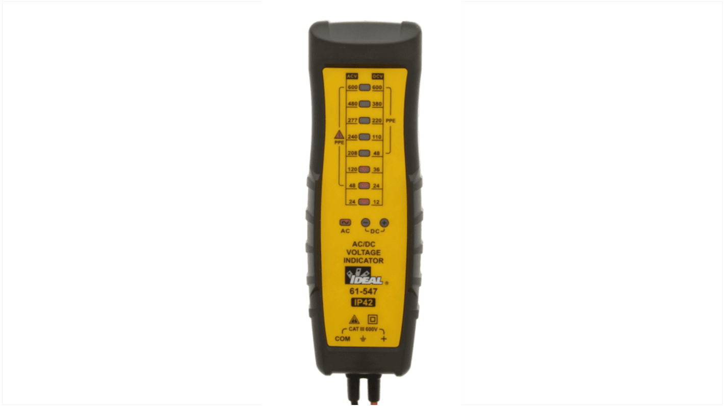 Ideal Industries 61-547 电压测试仪, CAT III 600V