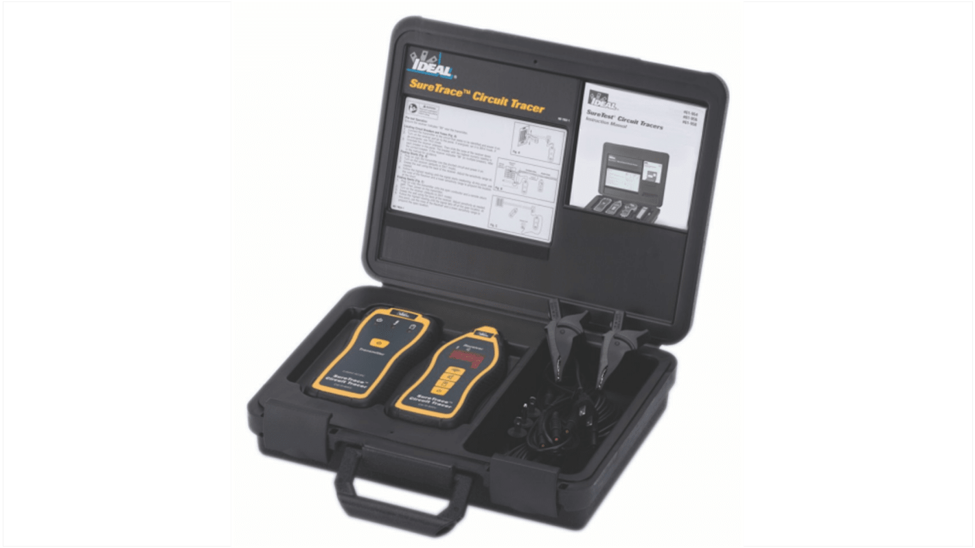 Ideal Industries 61-955 Cable Tracer Kit CAT III 600V, Maximum Safe Working Voltage 600V