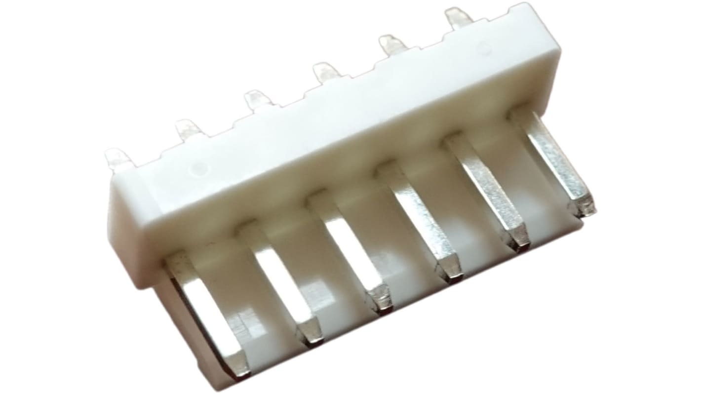 RS PRO Straight Through Hole PCB Header, 6 Contact(s), 3.96mm Pitch, 1 Row(s), Shrouded