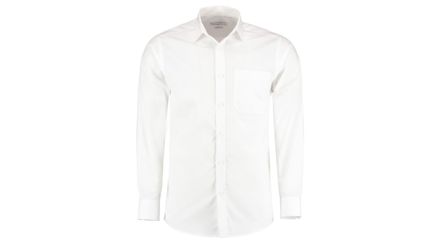 Kustom Kit KK142 White 35% Cotton, 65% Polyester Shirt