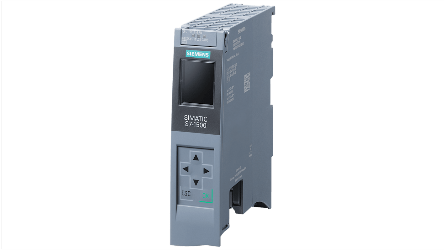 Siemens 6ES7511系列 PLC CPU, 20路, 24V 直流电源