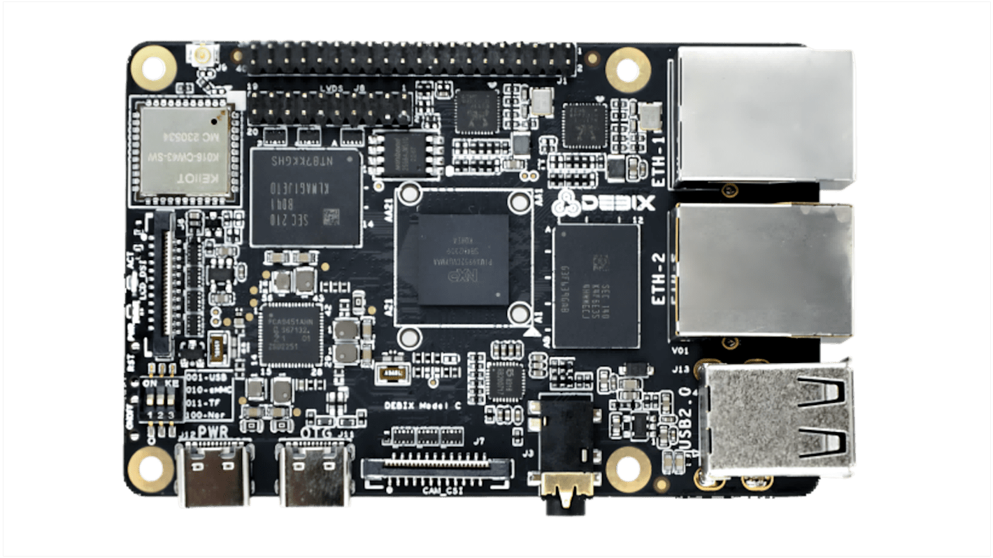 Ordenador de placa única Polyhex Model C-I-D1E0