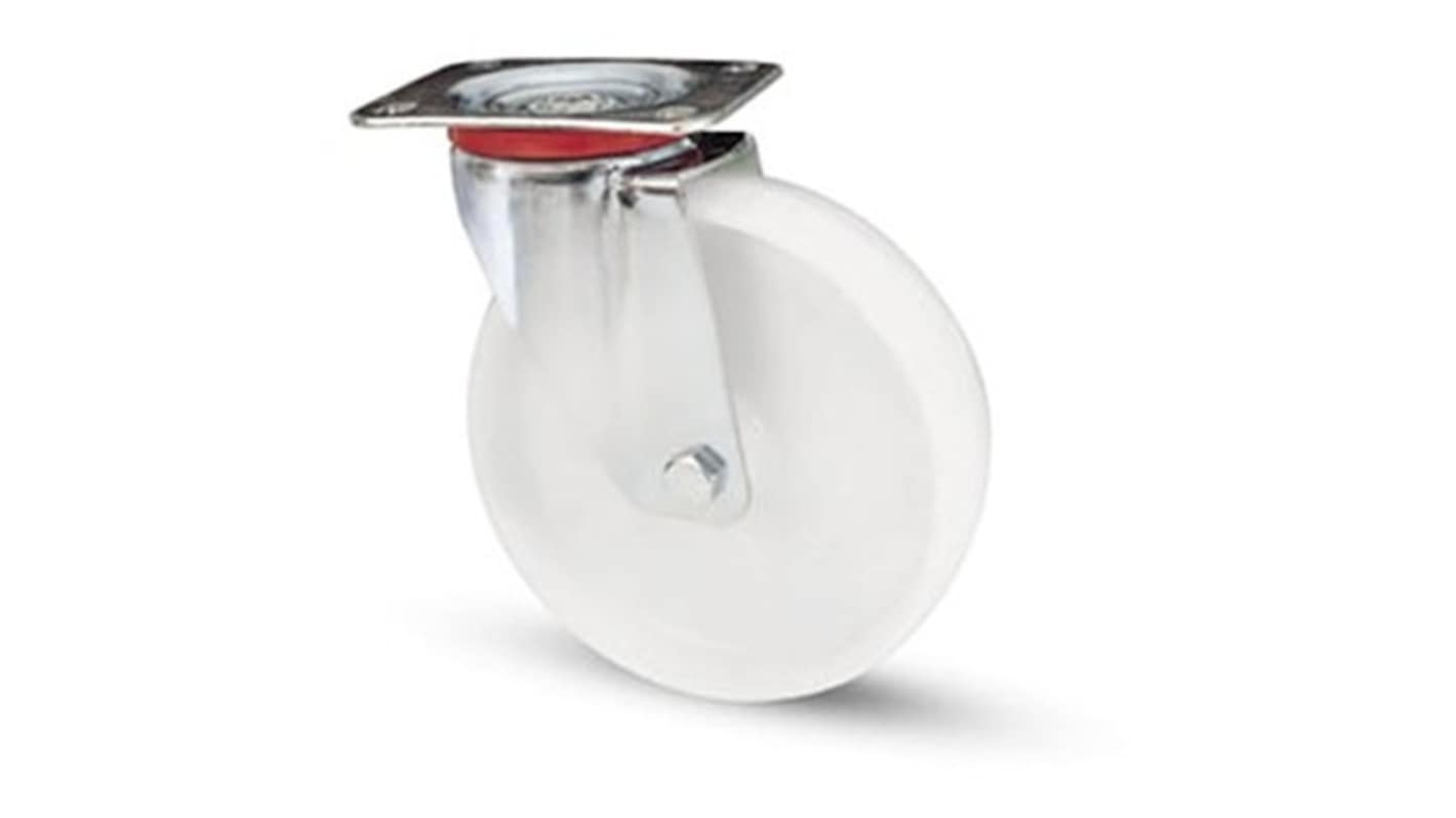 RS PRO Swivel Castor Wheel, 120kg Capacity, 80mm Wheel