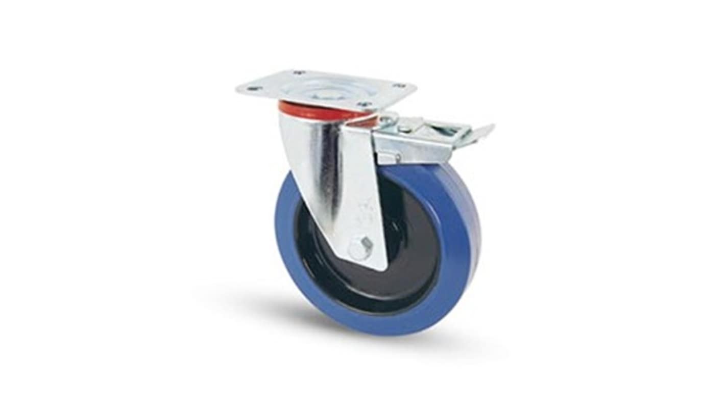 RS PRO Swivel Castor Wheel, 170kg Capacity, 125mm Wheel