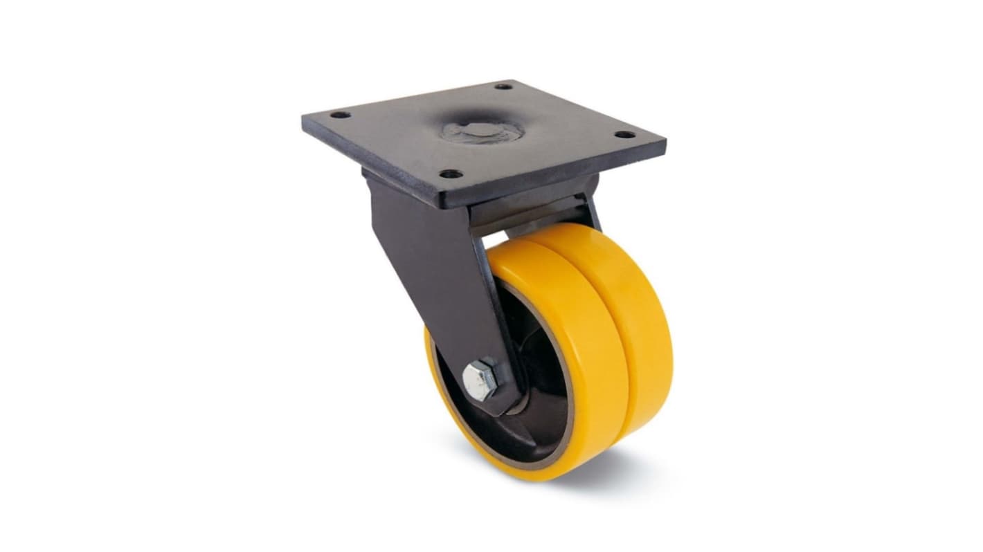 RS PRO Swivel Castor Wheel, 2000kg Capacity, 200mm Wheel