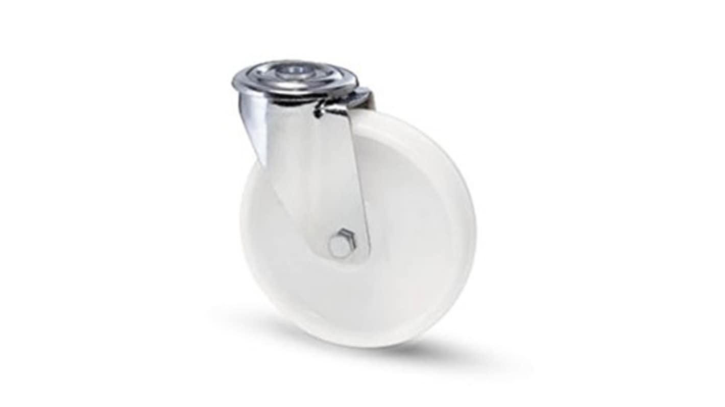Ruota per carrelli orientabile RS PRO in Nylon, Ø 80mm, 120kg