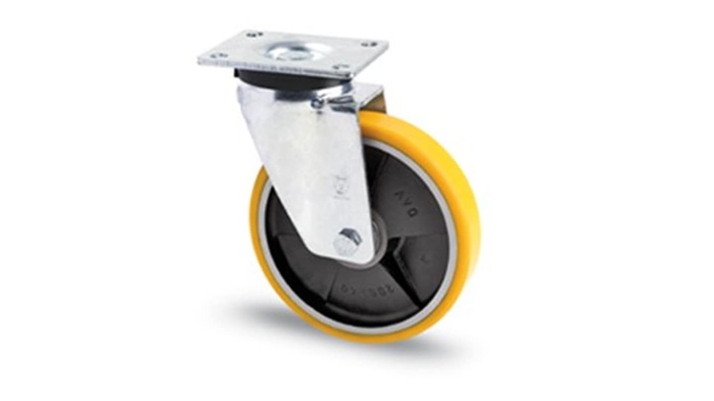RS PRO Swivel Castor Wheel, 600kg Capacity, 150mm Wheel