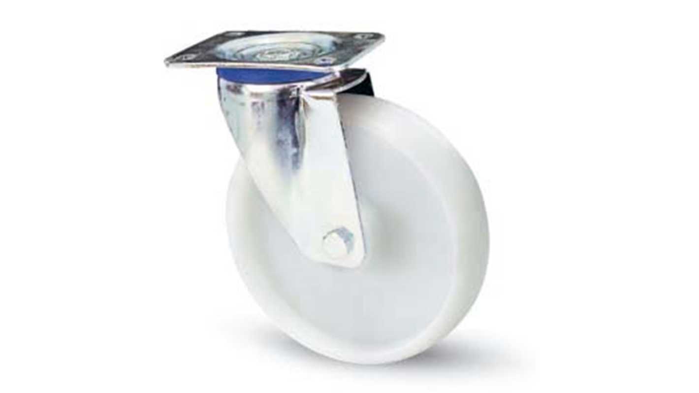 Ruota per carrelli orientabile RS PRO in Nylon, Ø 160mm, 300kg